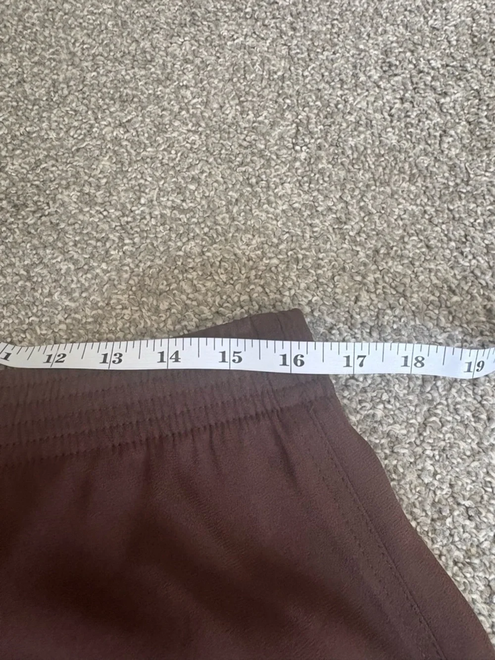 Babaton Parker Palazzo Wide Leg Pants in Chocolate Brown Women’s Size Large - Picture 9 of 12